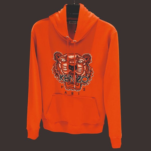 kenzo red hoodie